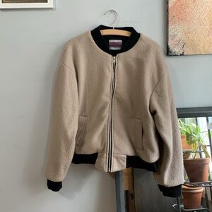 Urban Renewal Teddy Bomber Jacket